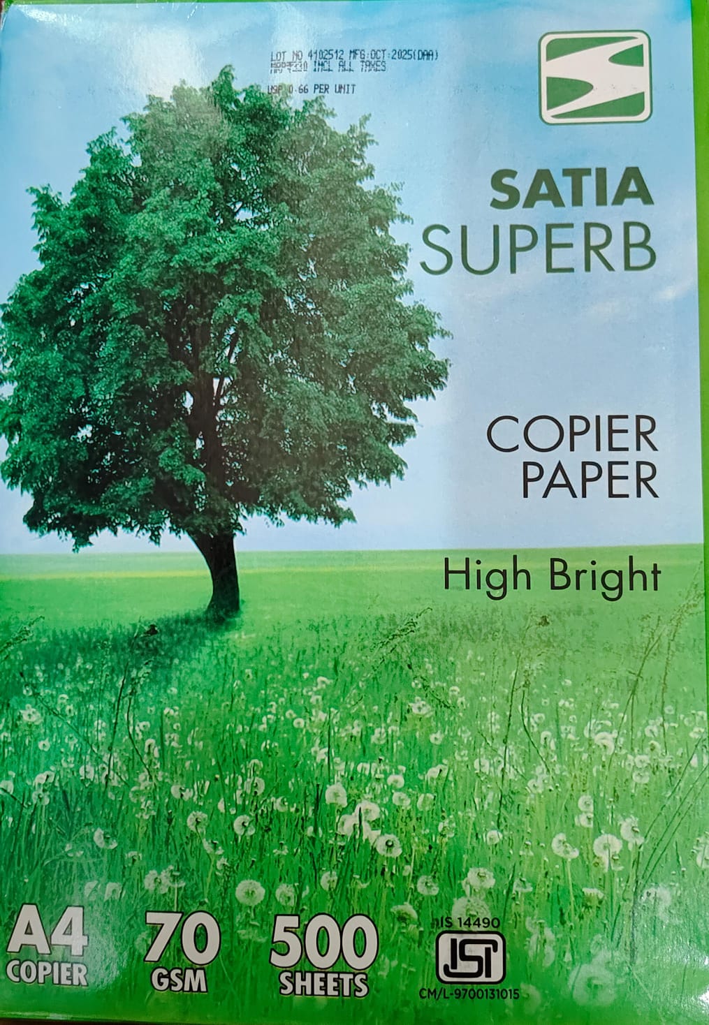 Satia Superb A4 Copier Paper