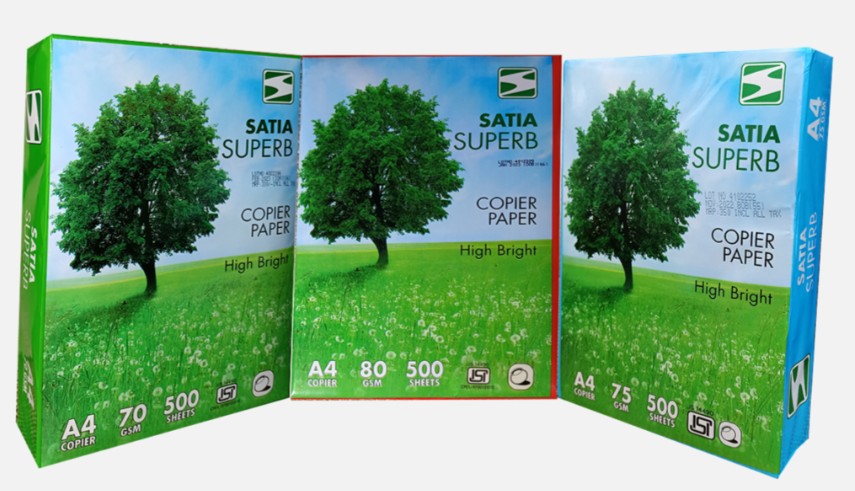 Satia Superb A4 Copier Paper — 70 / 75 / 80 GSM