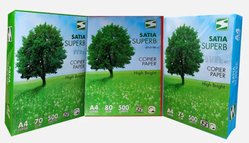 Satia Superb A4 Copier Paper — 70 / 75 / 80 GSM